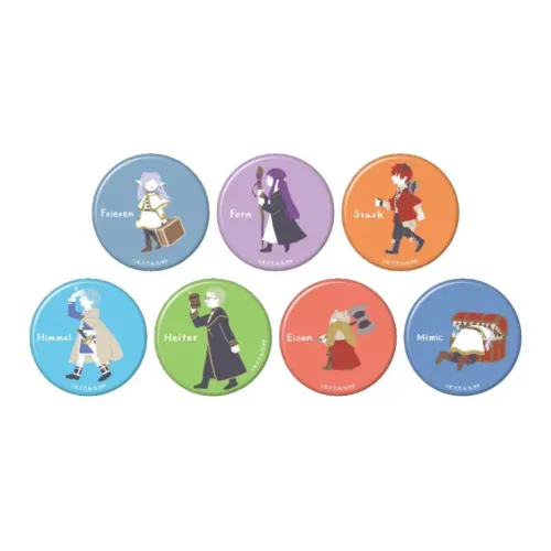 MOVIC Frieren: Beyond Journey's End Badge Badge Palette Version Set IP Merch