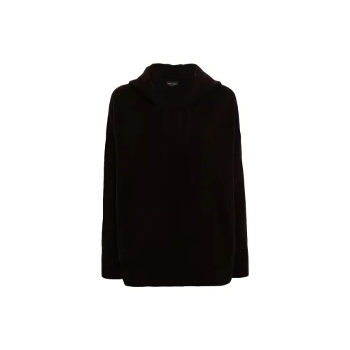 ROBERTO COLLINA Wool Slouch Hoodie