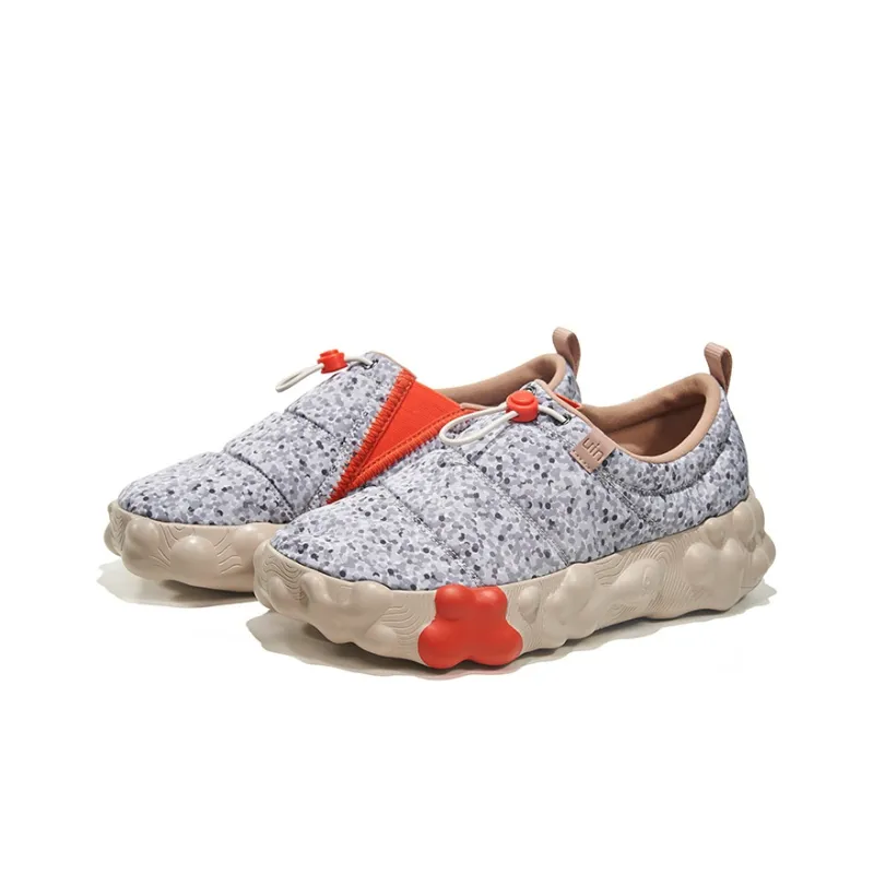 U.IN Painted Toledo 6 Outdoor Camping Shoes Pine Gray Casual Shoes Women's-1