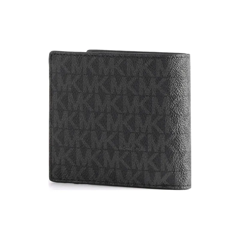 MICHAEL KORS Greyson Logo Slim Billfold Wallet-2