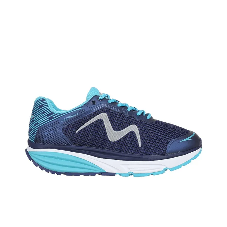 MBT Low Top Outdoor Shoes Men's Blue-1