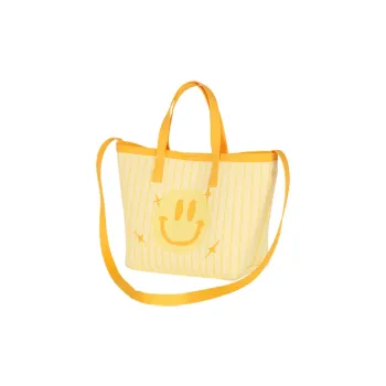 Usual Unusual Polyester Tote Handbag, Crossbody Bag Women's Yellow