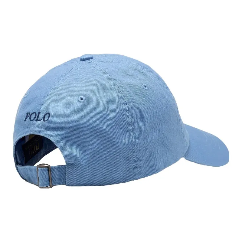 Polo Ralph Lauren Cotton Baseball Caps Unisex Blue-1