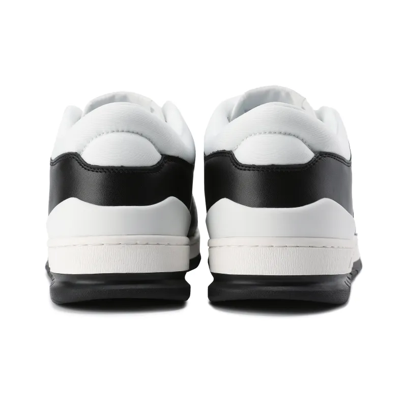 AVIA 825R Series Anti Slip Wear Resistant Low Top Skateboard Shoes Men's Black White-5