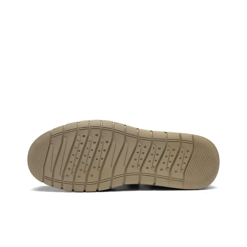 G.N.SHIJIA Men's Casual Shoes Men Low Top Beige-12