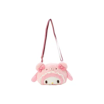 Sanrio Polyester Crossbody Bag Regular Unisex Pink