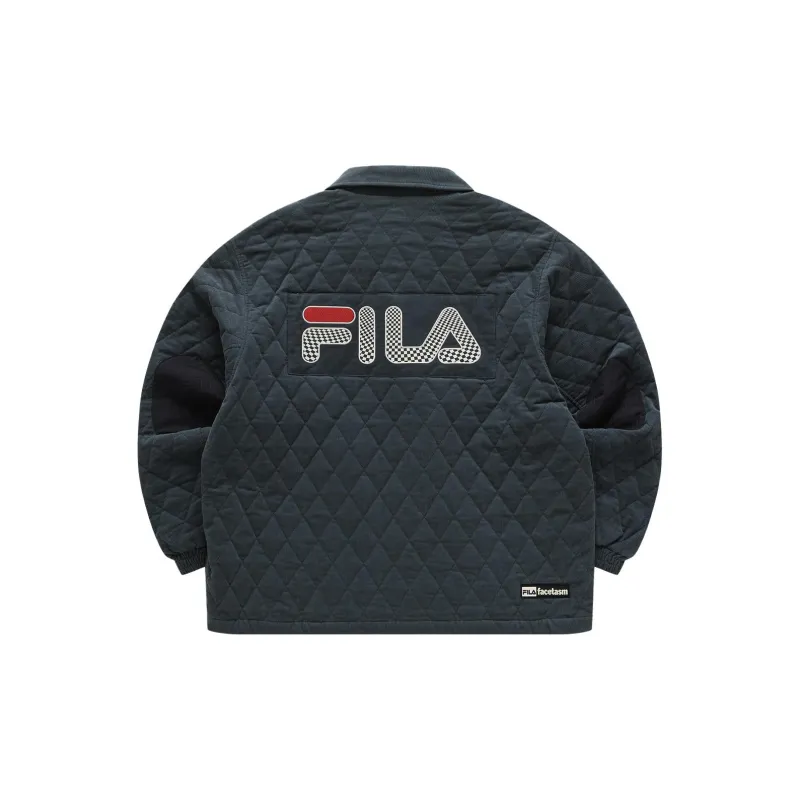 FILA FUSION x FACETASM Puffer Jacket Men's Jade Gray-1