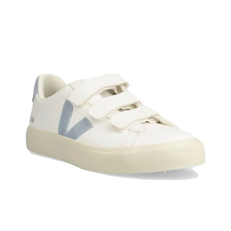 VEJA Recife Chromefree Leather 'White Steel'-1