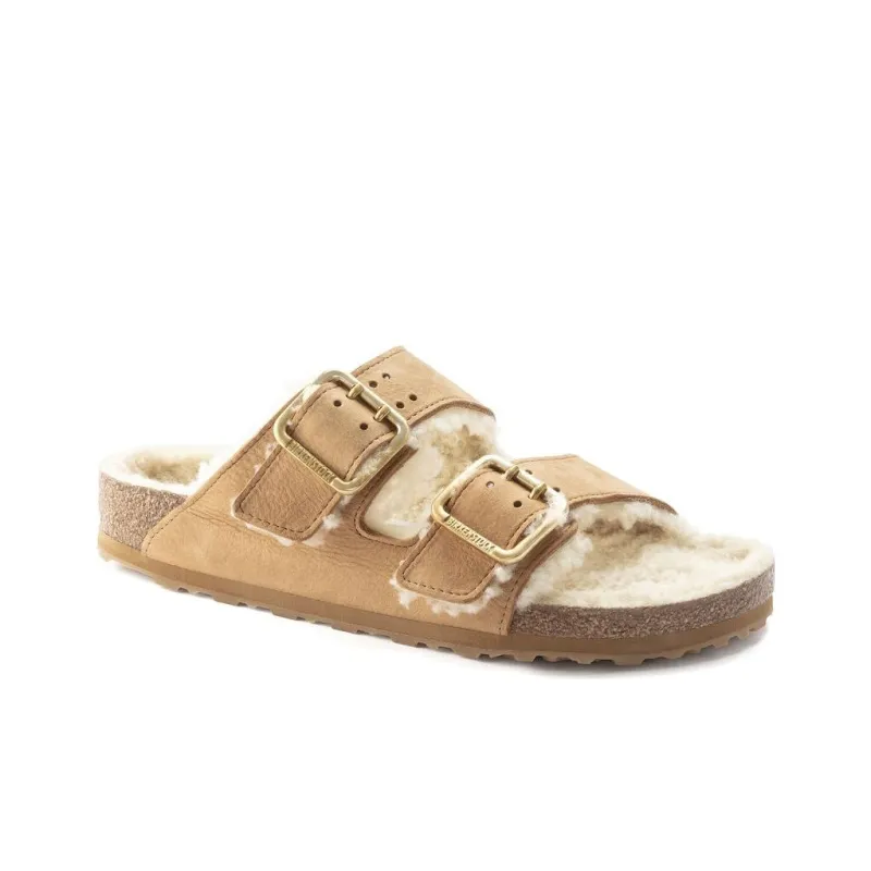 Birkenstock Odor Resistant Slide Slippers Men's Light Brown Regular-1
