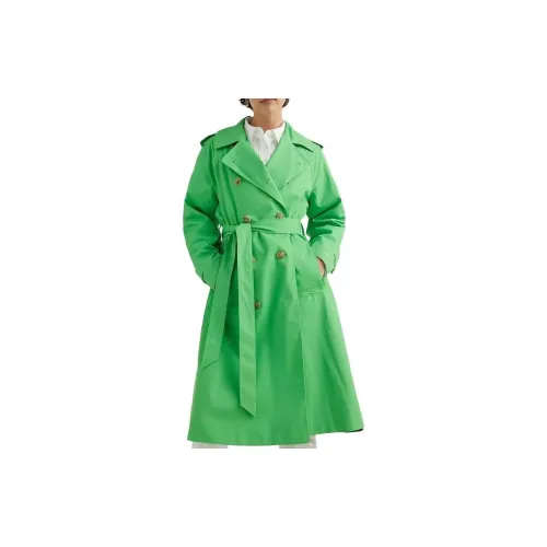 Tommy Hilfiger Trench Coats Women's Green