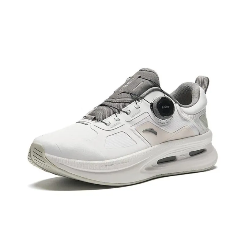 Anta Anti-Slip Wear-Resistant Low-Top Running Shoes Men's White-1
