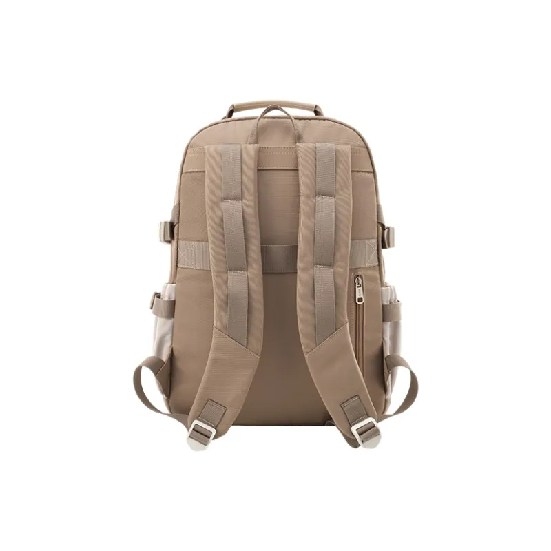 SOSITE Nylon Backpack Medium Size Unisex Light Green, Khaki, Candy Blue-2