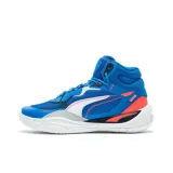 Blue/Orange/White