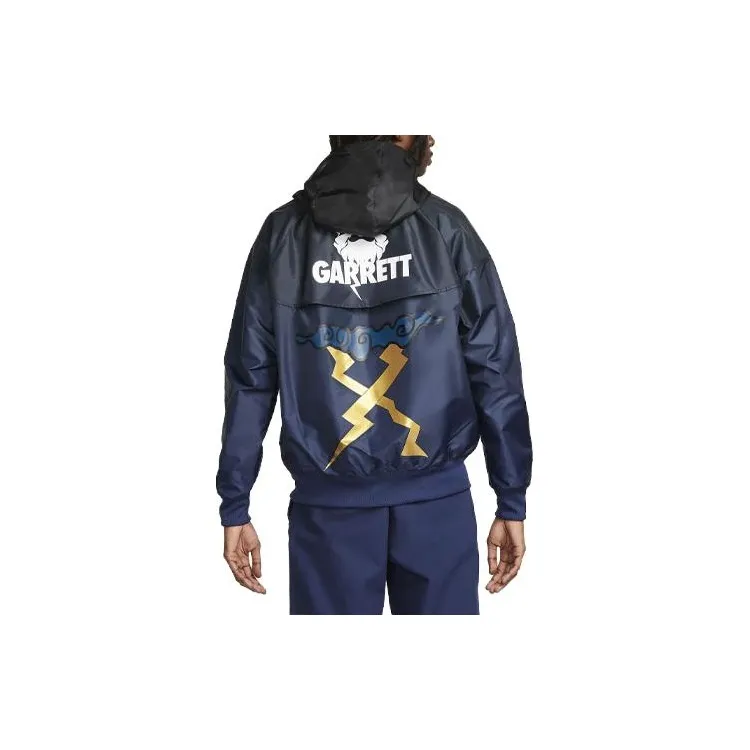 Nike Sportswear Windrunner X Doernbecher Freestyle 'Garrett' Jackets Coats Men's Marine Blue-1