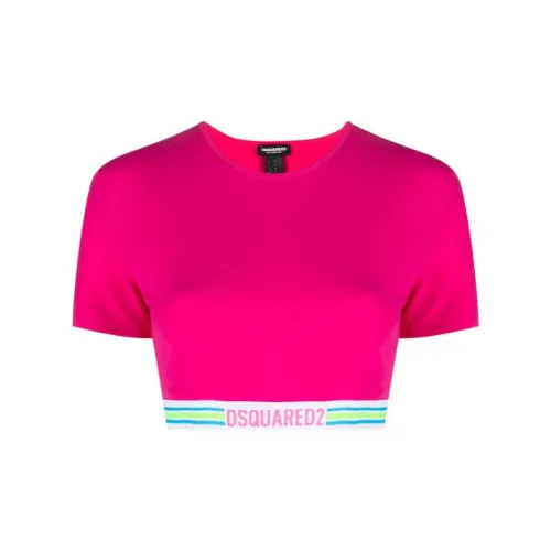 DSQUARED 2 T-Shirts Women's Bright Pink