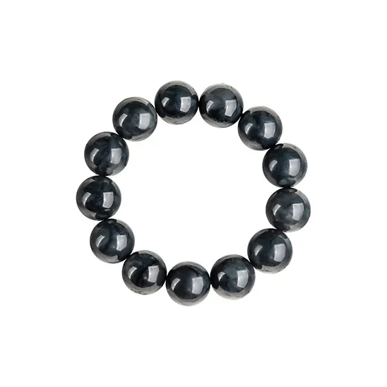 Jade Linmen Hetian Jade Bracelets Unisex Black Jade-0