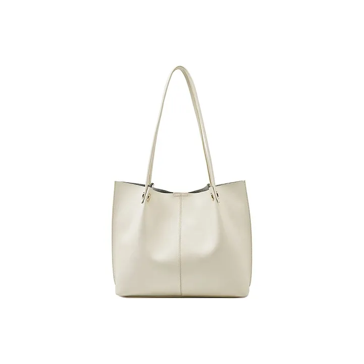 FOXER Cow Leather Tote Bag Shoulder Bag Women's-6