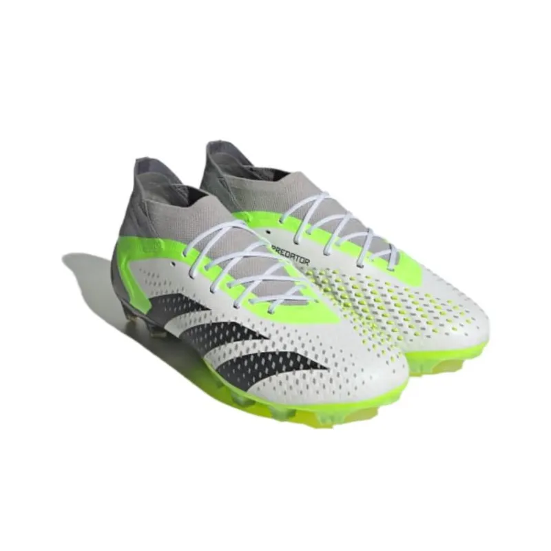 Adidas Predator Accuracy.1 Ag Cloud White Core Black Lucid Lemon Women's-2