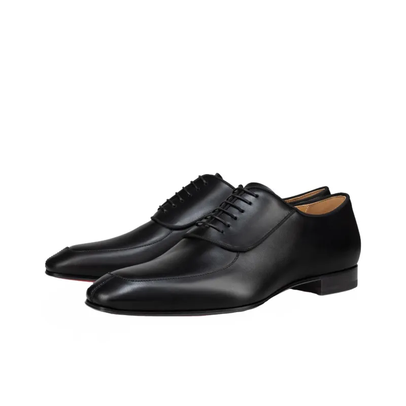 Christian Louboutin Lafitte Leather Oxford Shoes-2