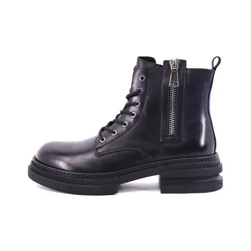 TRANOI Ankle Boots Men Black