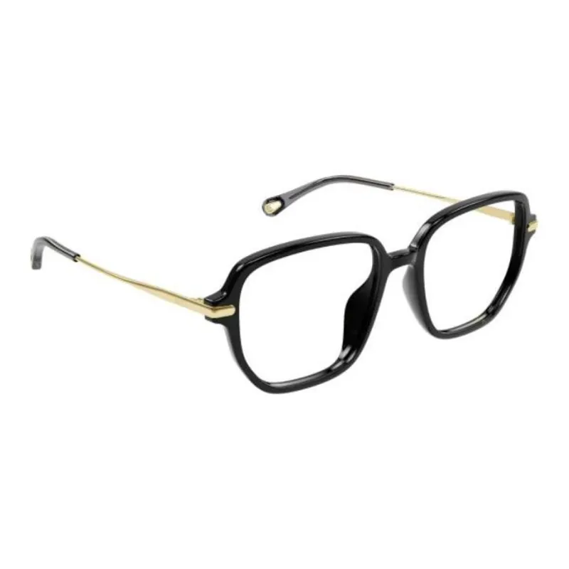 Chloe Metal Rectangular Sunglasses Men's Black-2