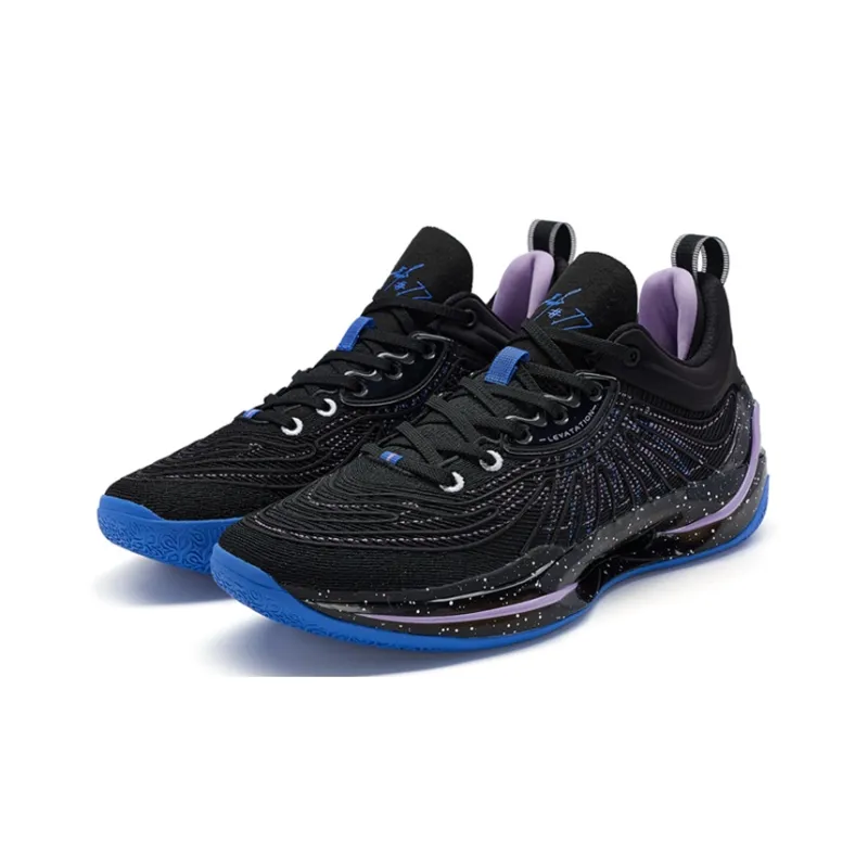 XTEP Cloudwalk 8 Pro Low Top Basketball Shoes Men's Black-2