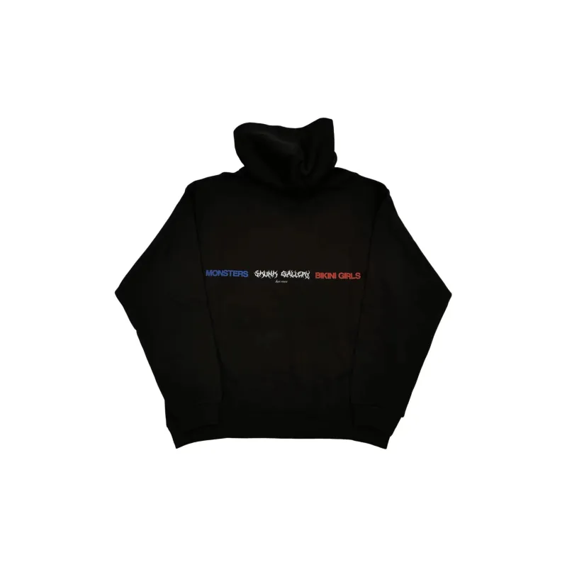 SKUNK GALLERY Sweatshirt Unisex Washed Black-1