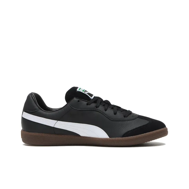 PUMA King IC/IN Indoor Slip Resistant Soccer Shoes Unisex Black-1