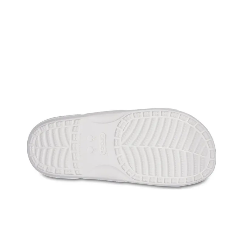 Crocs Classic Clog Cozy Casual Shoe Unisex White-5