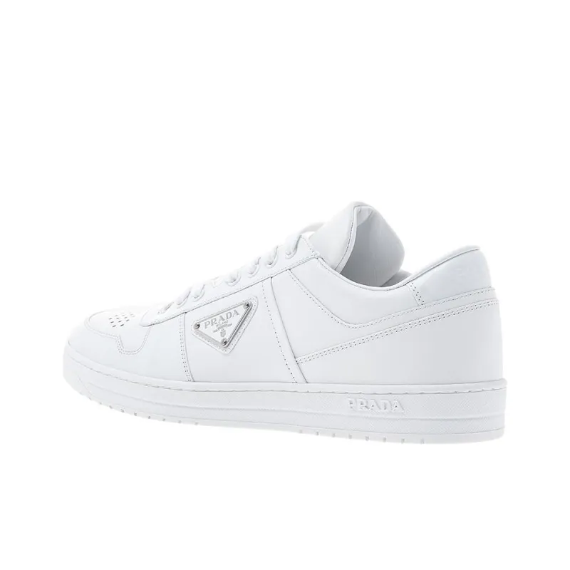 PRADA Skateboard Shoes Men Low Top White-1