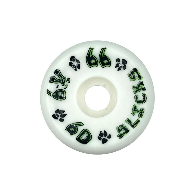 DOGTOWN Skateboard Wheels Land Surfboards 60mm X 99a-White-0