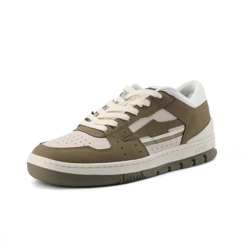 AVIA 825R Series Anti Slip Wear Resistant Low Top Skateboard Shoes Men's Olive Green-2