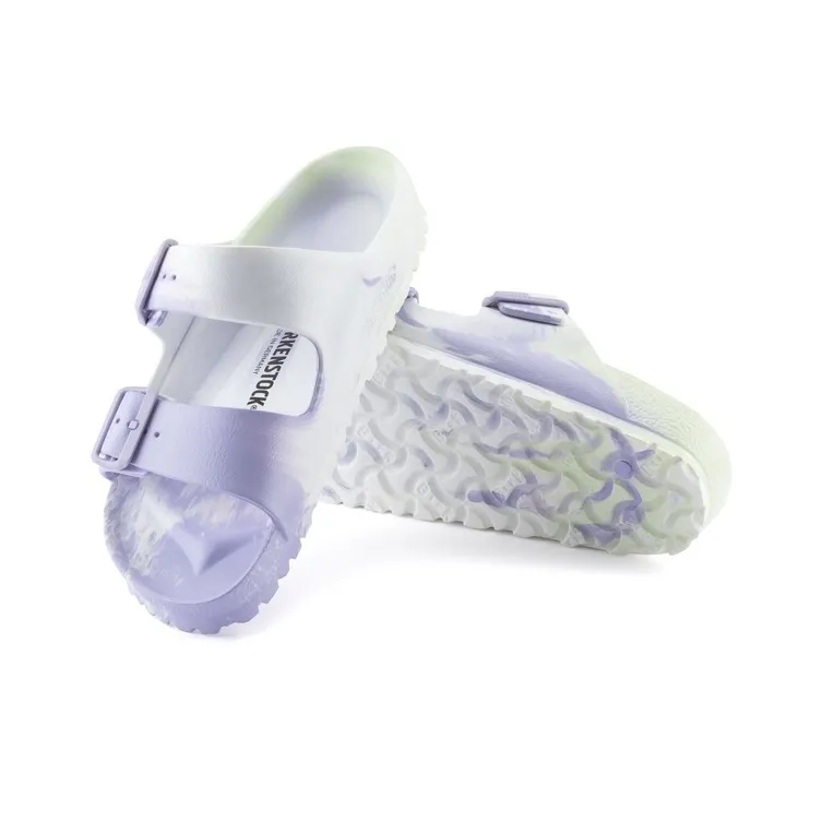 Birkenstock Slip Resistant Slide Slippers Unisex Purple Regular-4
