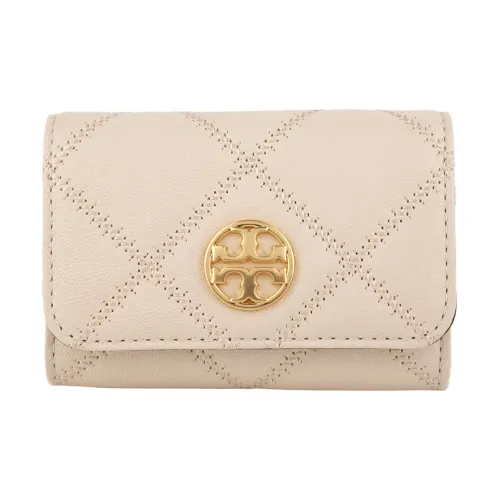 TORY BURCH TB-Willa Wallets Cheese White Color