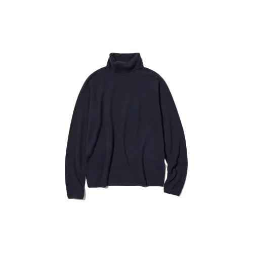 UNIQLO Cashmere Sweaters Women's Navy Blue