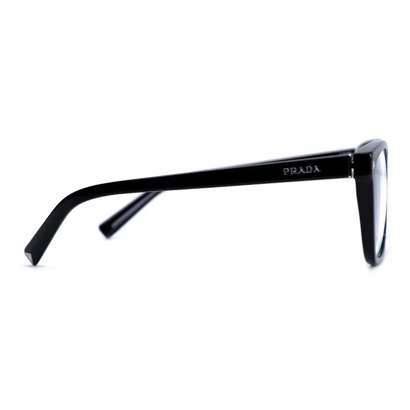 PRADA Plate Frame Irregular Shape Eyeglass Frames Unisex-2
