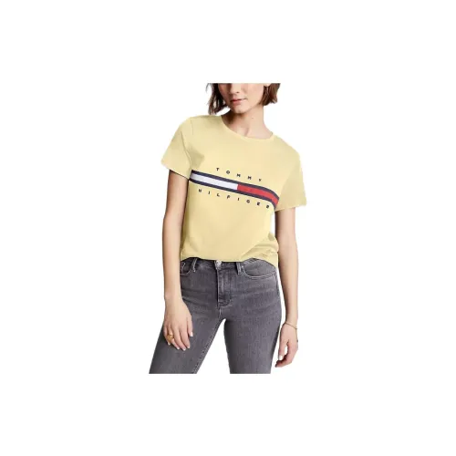 Tommy Hilfiger T-Shirts Women's Yellow