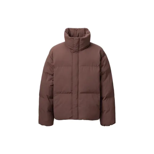 UNIQLO FW23 U Series Puffer Jackets Unisex Brown