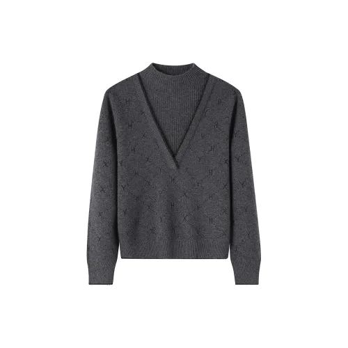 H-YXIANG Sweaters Women's