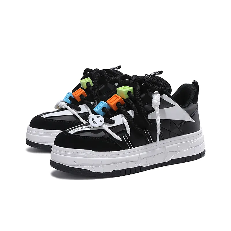 HeeDimensional Wear-resistant And Lightweight Low-Top Skateboard Shoes Unisex-2