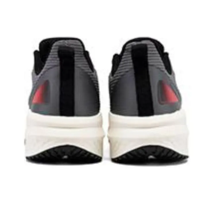 361° Cushioning Wear Resistant Low Top Running Shoes Men's Gray Black-2