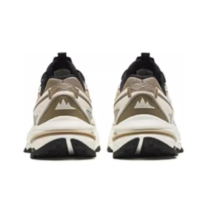Anta Cushioning Wear-Resistant Low-Top Casual Shoes Men's Gray White-3