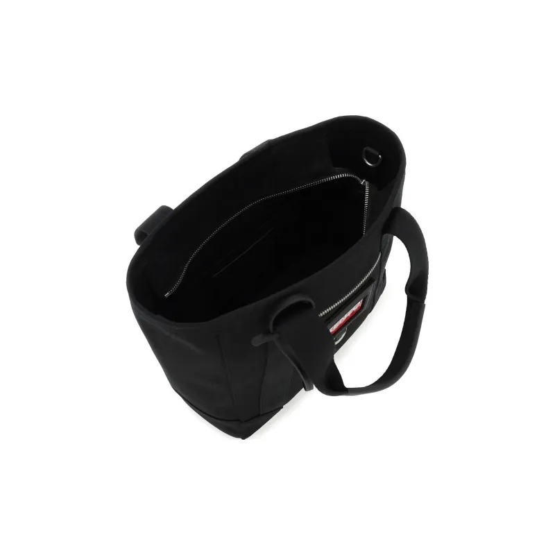 KENZO 100% Cotton Tote Bag Shopping Bag Shoulder Bag Crossbody Bag Handbag Mini Women's Black-3