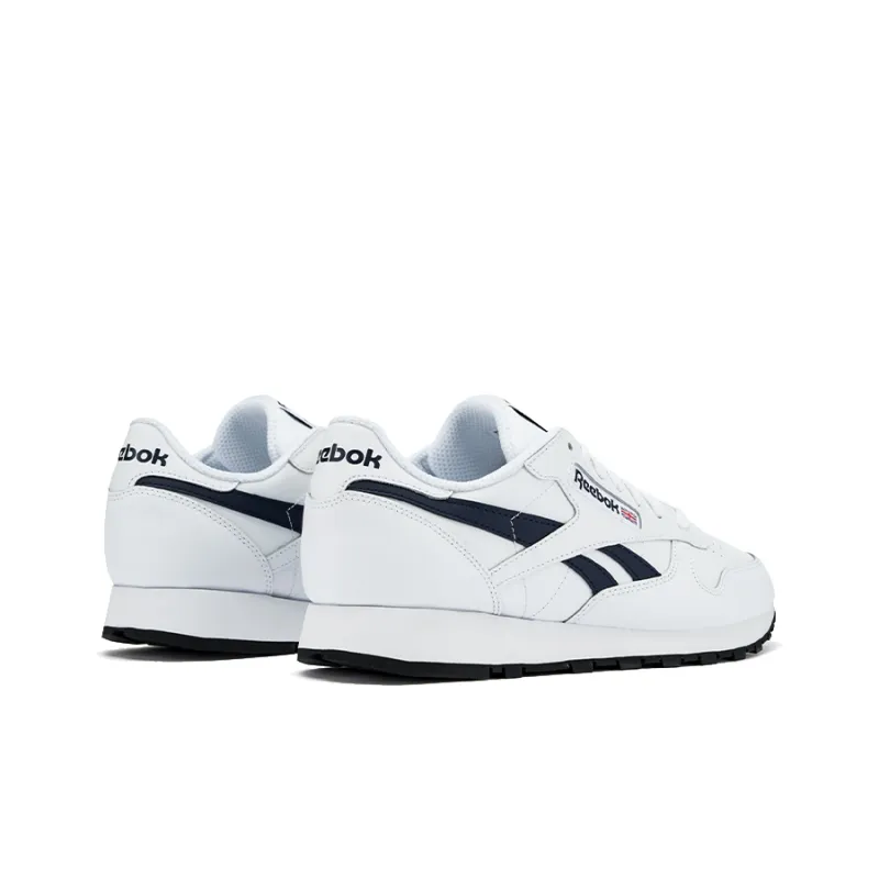 Reebok Classic Leather 'White Vector Navy'-3