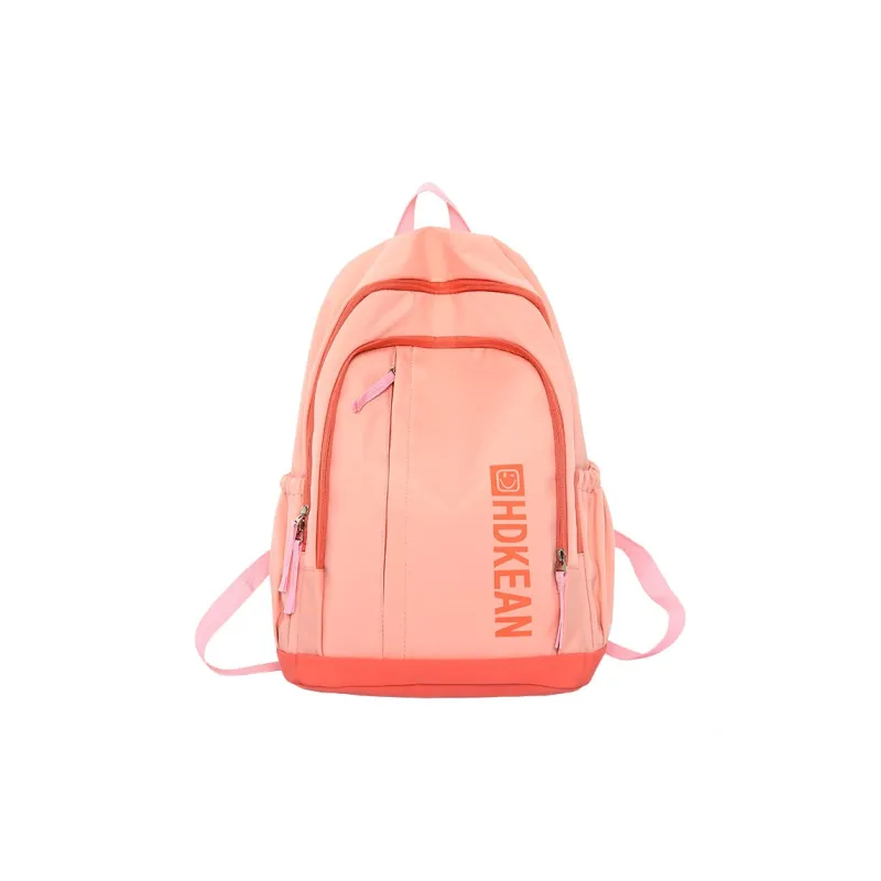 KAKAXI Nylon Backpack Laptop Bag Backpack Regular Unisex White/Green/Black/Orange-8