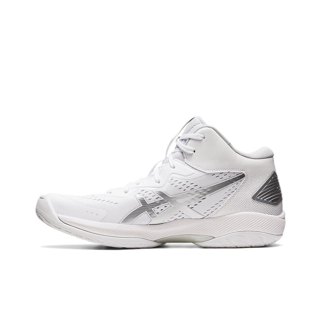 【日本製】 'White V15 Gel-Hoop Asics Pure POIZON - Silver' シューズ