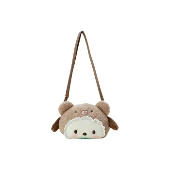 Sanrio Pacha Dogs Plush Crossbody Bag Regular Unisex