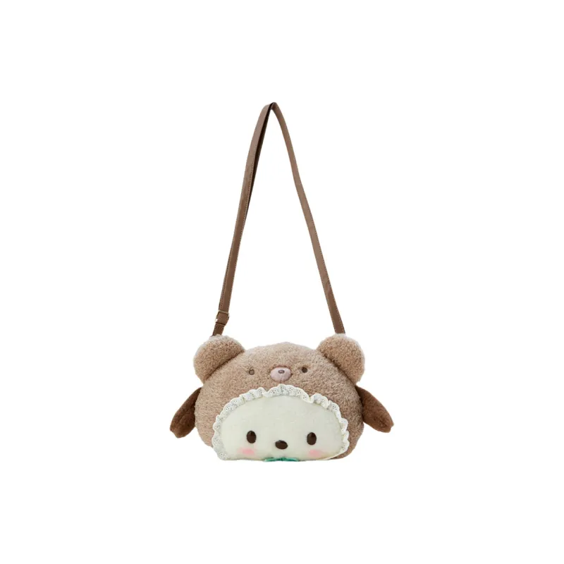 Sanrio Pacha Dogs Plush Crossbody Bag Regular Unisex-0