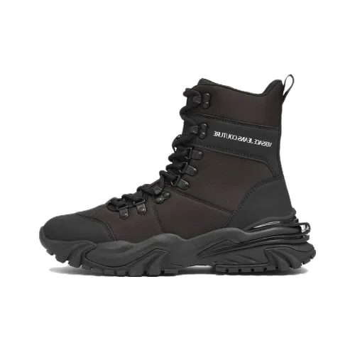 VERSACE JEANS Couture Trail Trek Chunky-sole Boots