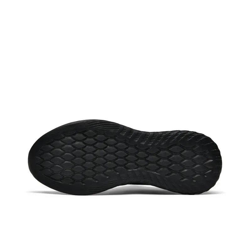 Binary Low Top Running Shoes Men's Black Warrior-4